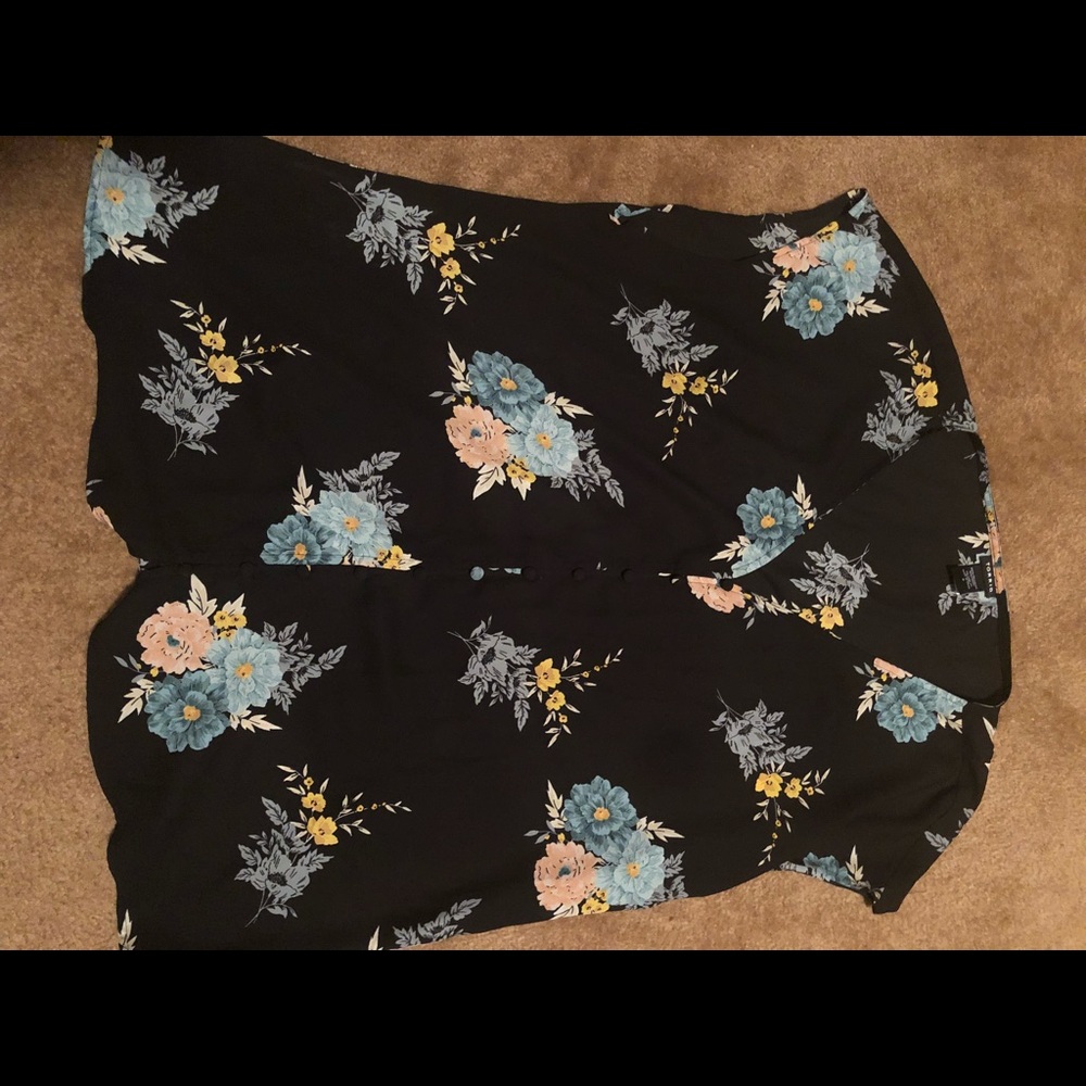 Torrid Flower button up